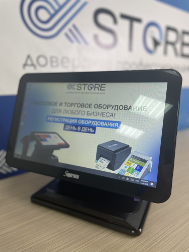 Сенсорный POS терминал SUPERWIN (Черный, 15.6, i5, 8/128Gb) Сенсорный POS терминал SUPERWIN (Черный, 15.6, i5, 8/128Gb)