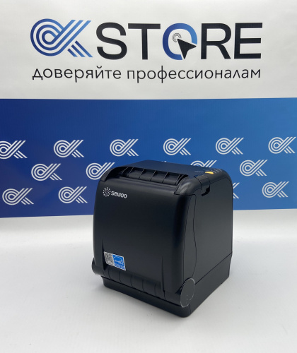 Принтер чеков Sewoo SLK-TS400 UEB ( 80 мм, 220мм/сек., USB, Ethernet) черный