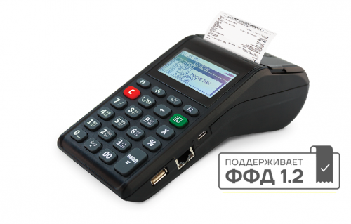 ККТ АТОЛ 91Ф. Черный. Без ФН. Ethernet. 2G. Bluetooth. Wi-Fi. 5.0