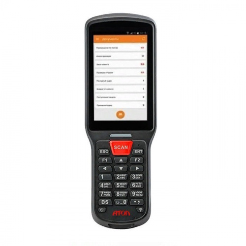 Мобильный терминал АТОЛ SMART.Lite (Android 7.0, 3G, 2D Imager SE4710, 4”, Camera, 2Гбх16Гб, Wi-Fi b/g/n, 5200 mAh, Bluetooth, БП)