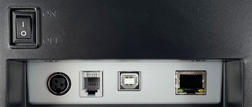 Принтер чеков POScenter RP-80 (80мм, 230 мм/сек, автоотрез, звук.сигнал, USB+LAN) черный фото 4