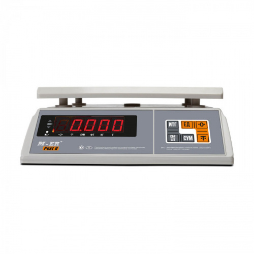 Весы фасовочные M-ER 326 AFU Post II (15.1, LED, USB (COM) фото 4
