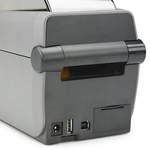 Термопринтер этикеток Zebra ZD410 (203 dpi, USB, USB Host, серый) фото 4