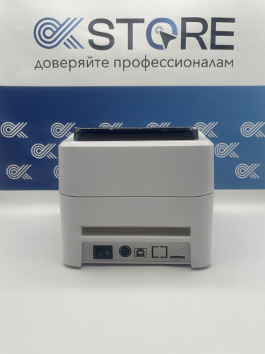 Принтер этикеток Xprinter XP-420B (USB) Белый фото 4