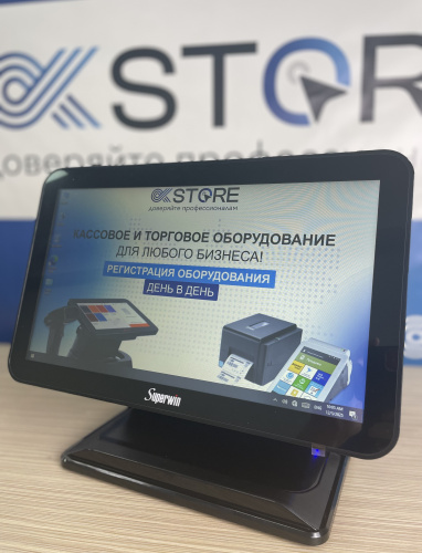 Сенсорный POS терминал SUPERWIN (Черный, 15.6, i5, 8/128Gb) фото 4 Сенсорный POS терминал SUPERWIN (Черный, 15.6, i5, 8/128Gb) фото 4